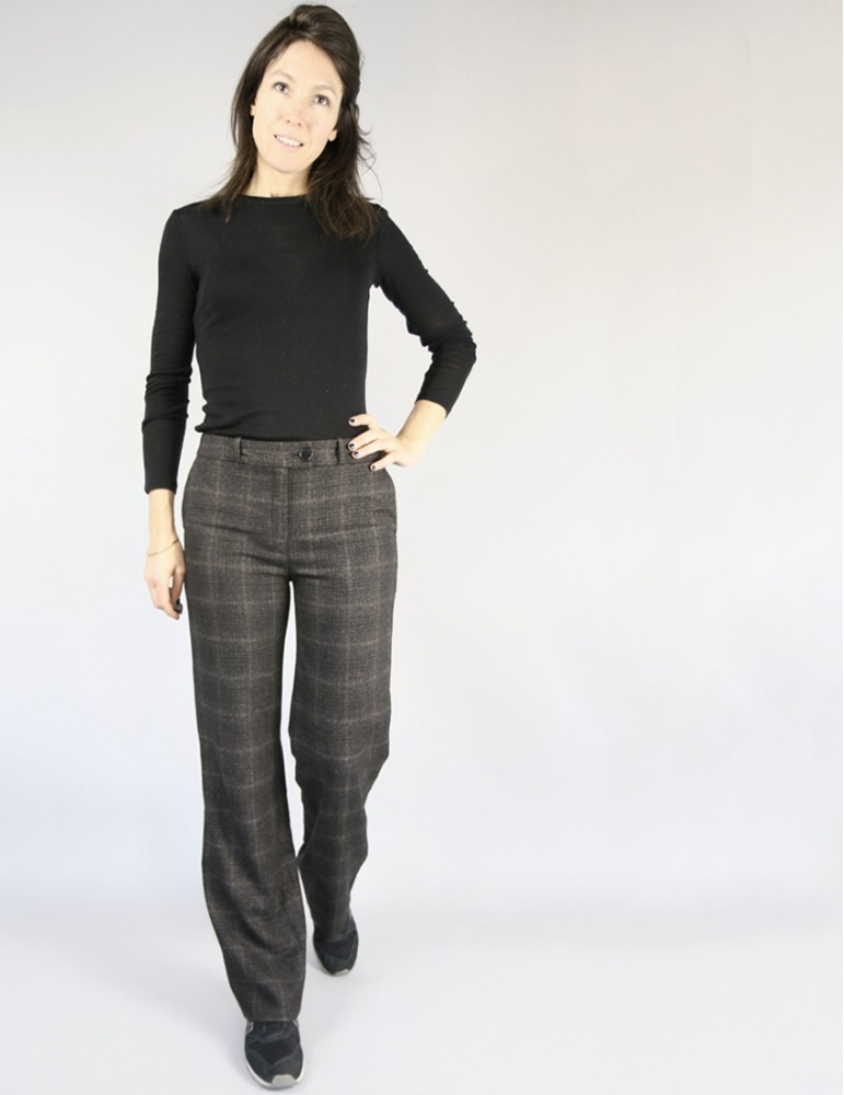 Allure trousers sewing pattern paper version with free sew along video