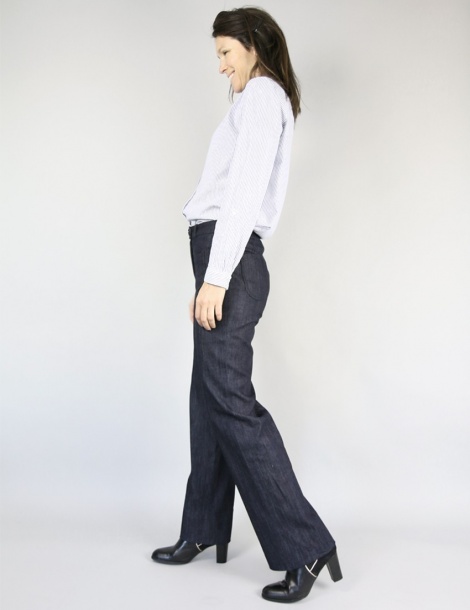 ALLURE TROUSERS / BRONZE SEQUINED