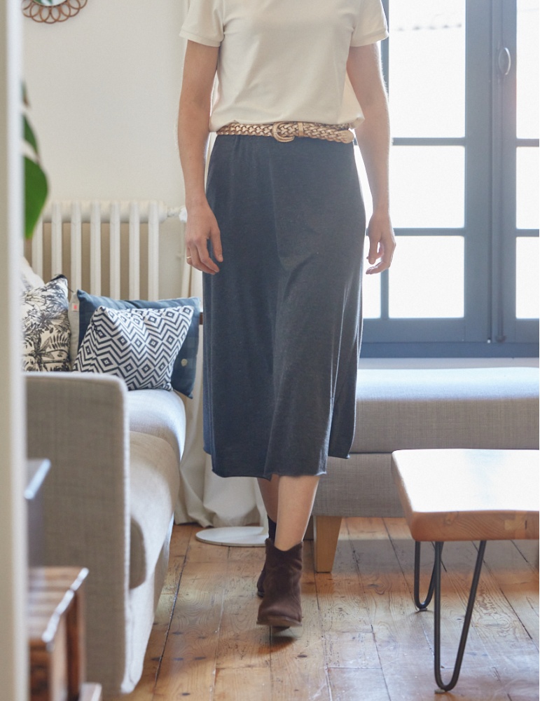 Skirt NUANCE sewing pattern paper version with free sew along video