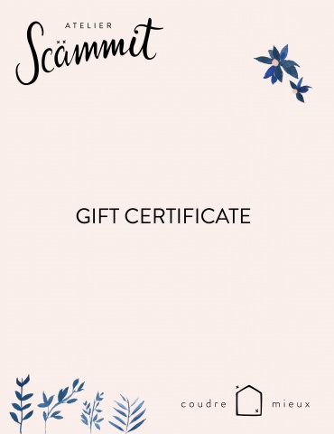 Gift certificate to send by email