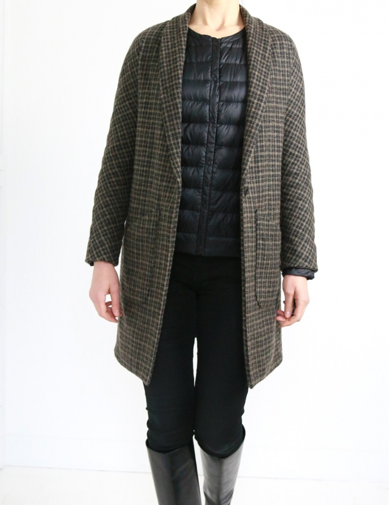 A photo of a finished France Duval Stalla Jacket/Coat.