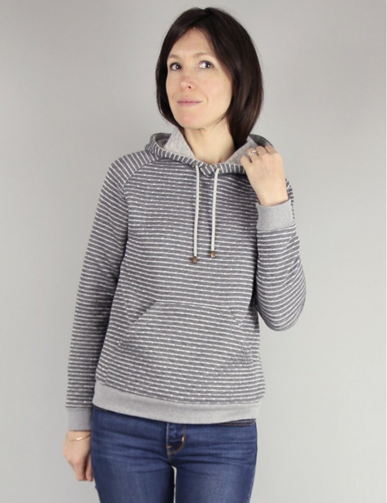 Icone sweatshirt, sweat or cardigan sewing pattern paper version